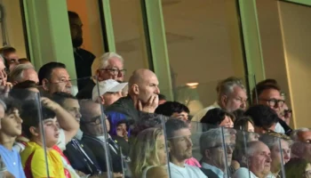 Zinédine Zidane présent pour le Trophée des champions à Bollaert