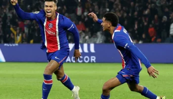 Le PSG se rapproche d&rsquo;un cinquième titre de Ligue 1 grâce à Doué