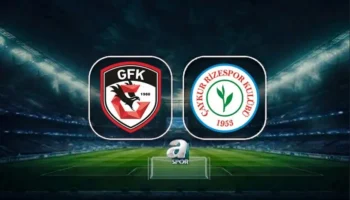Gaziantep FK affronte Çaykur Rizespor lors de la 3e journée de la Trendyol Süper Lig