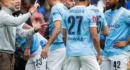 Guardiola et Semenyo : un moment marquant à Wembley