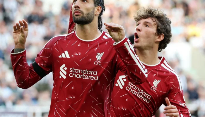 Liverpool égalise grâce à Szoboszlai dans les dernières secondes face à Newcastle