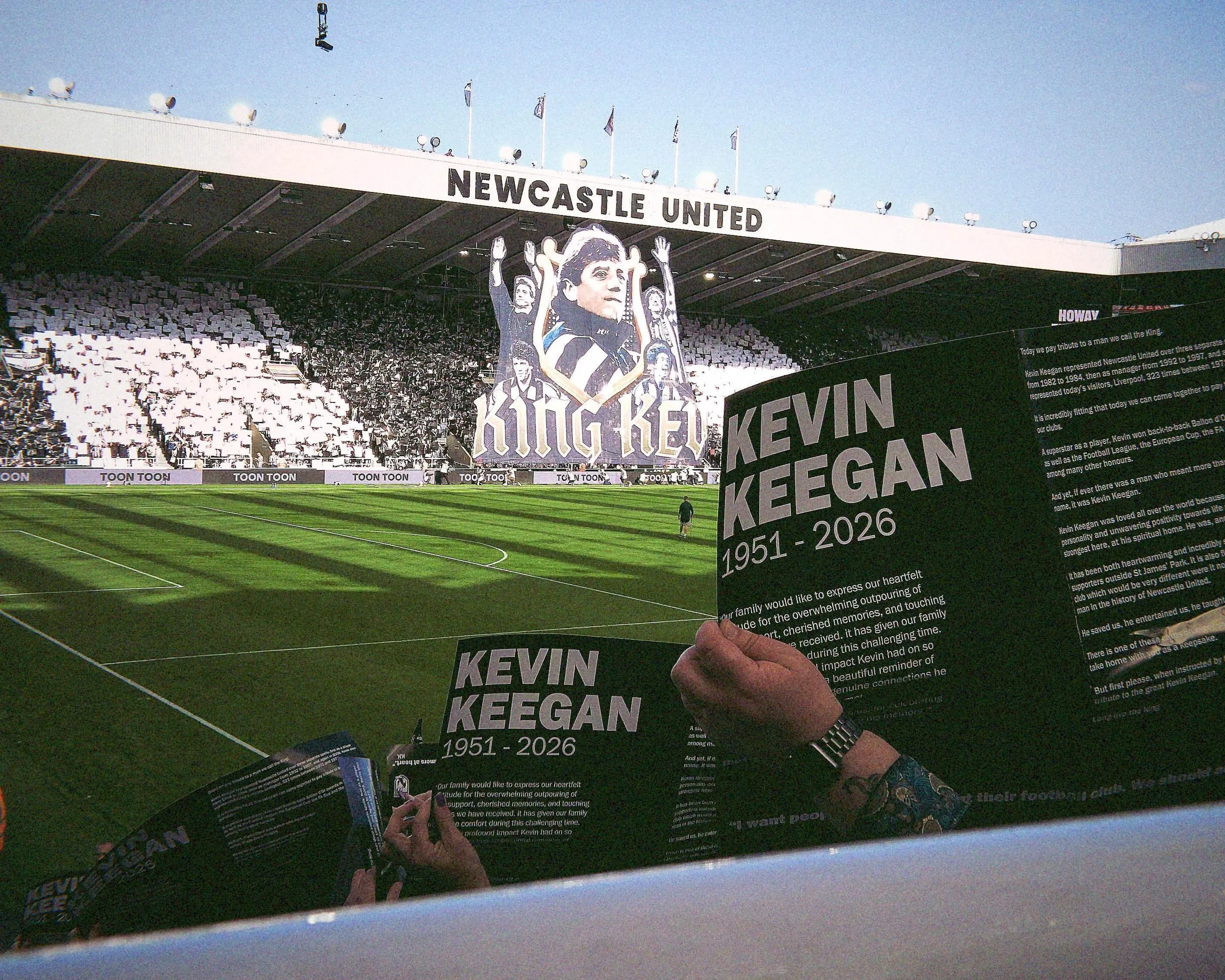 Kevin Keegan tifo. 