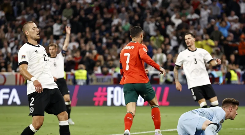 Ronaldo offre la victoire à Portugal contre l&rsquo;Allemagne pour atteindre la finale de la Ligue des Nations