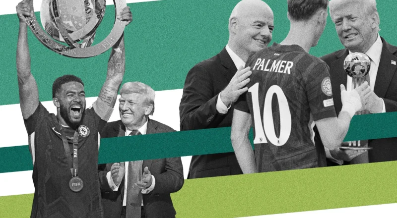 La présence de Trump lors de la remise du trophée à Chelsea souligne un tournoi mal orienté