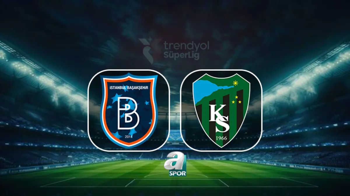 İstanbul Başakşehir - Kocaelispor maçı saat kaçta, hangi kanalda?