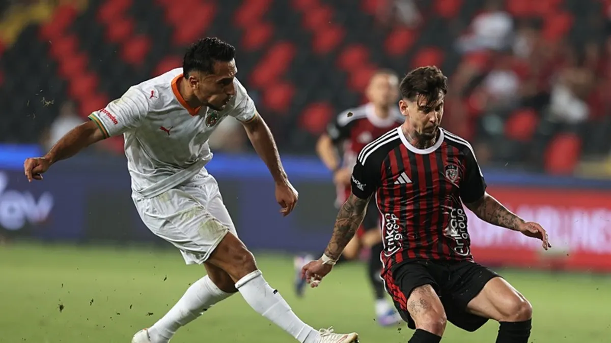Gaziantep'te kazanan çıkmadı! Gaziantep FK ile Corendon Alanyaspor yenişemedi