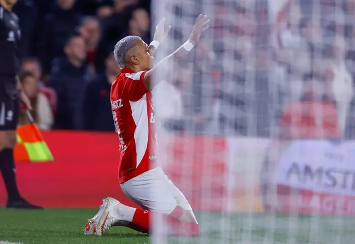 Franco Fagúndez, jugador de Independiente Santa Fe