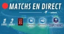 Programme des matchs de football français en direct à partir de 14h