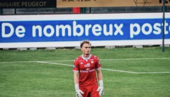Gabin Olière démarre la saison avec l’US Saint-Malo en encaissant un seul but
