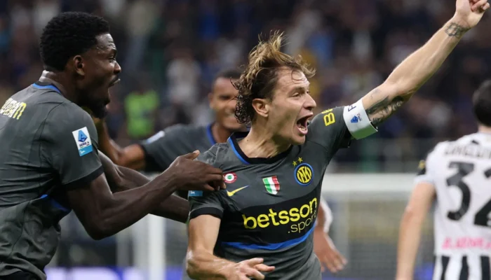 L&rsquo;Inter renverse Udinese et rejoint la Roma en tête de la Serie A
