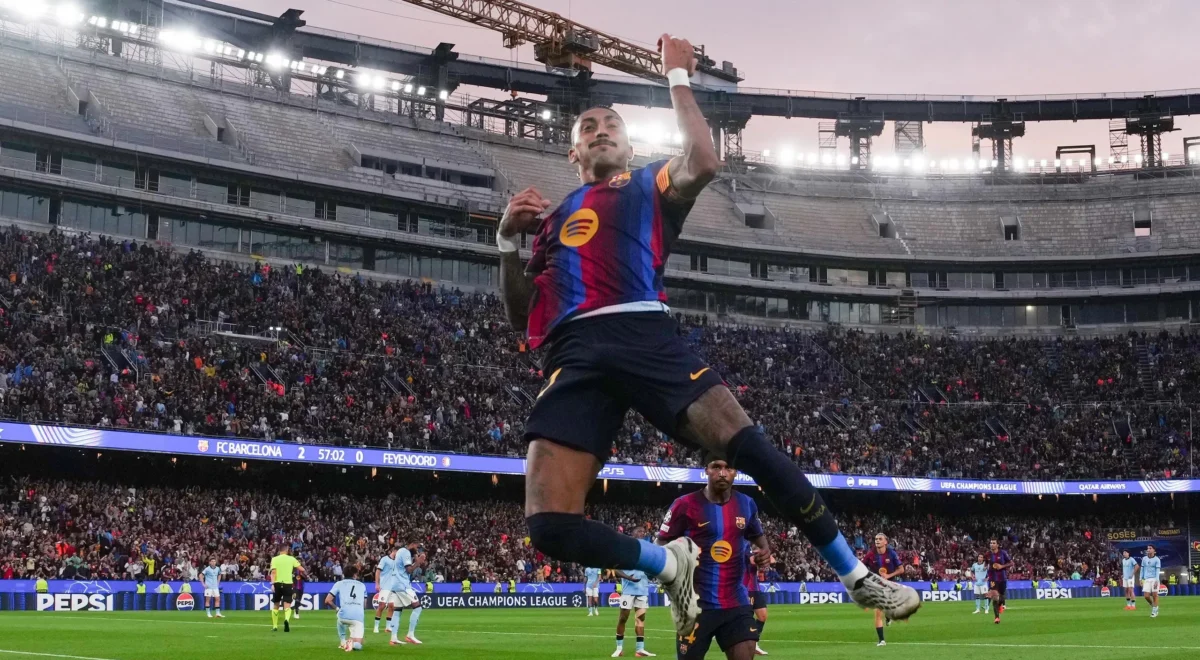 2813.jpg Champions League roundup: Raphinha shines as Barcelona thrash Feyenoord