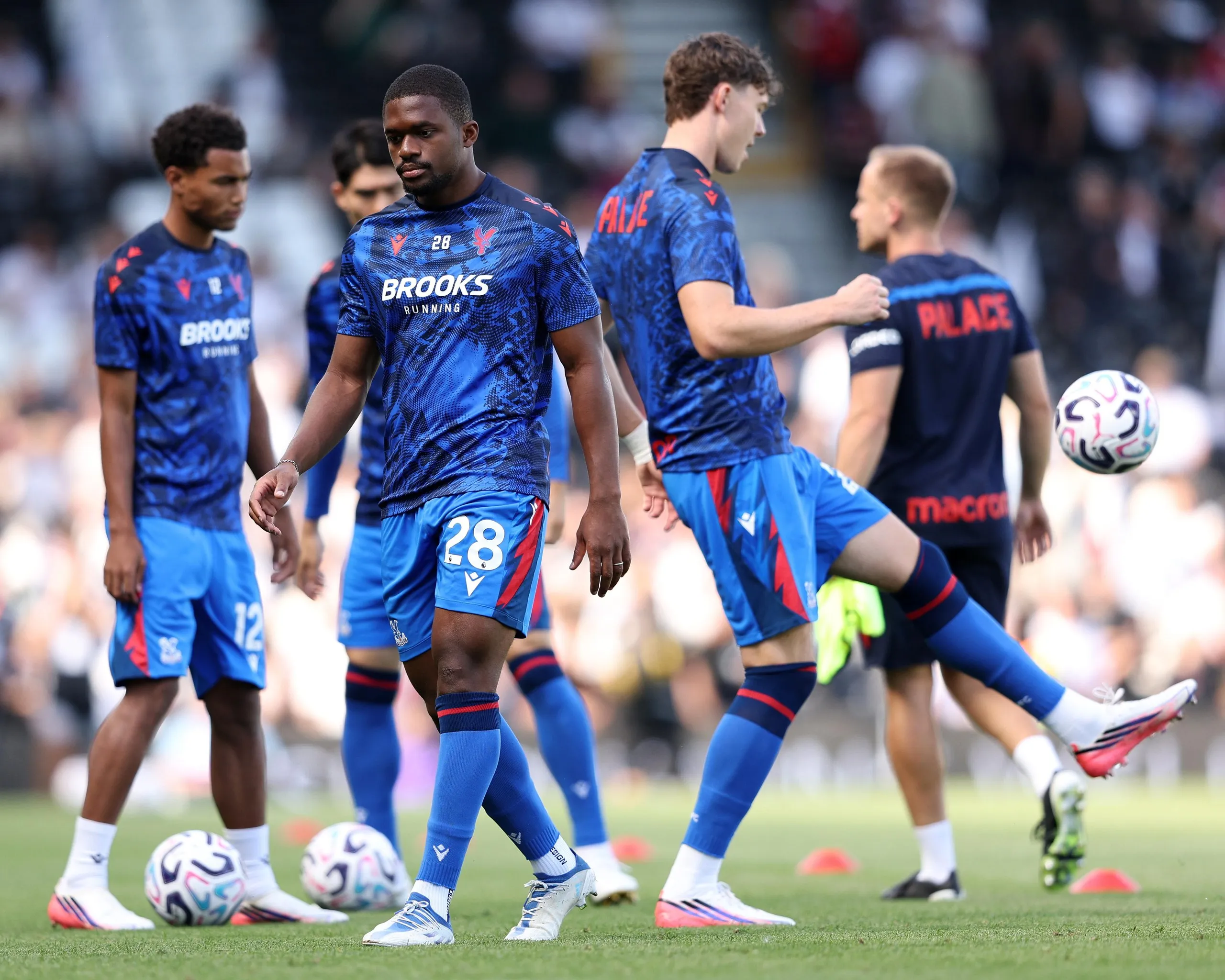 Cheick Doucouré returned to the Crystal Palace squad for last weekend’s trip to Fulham.