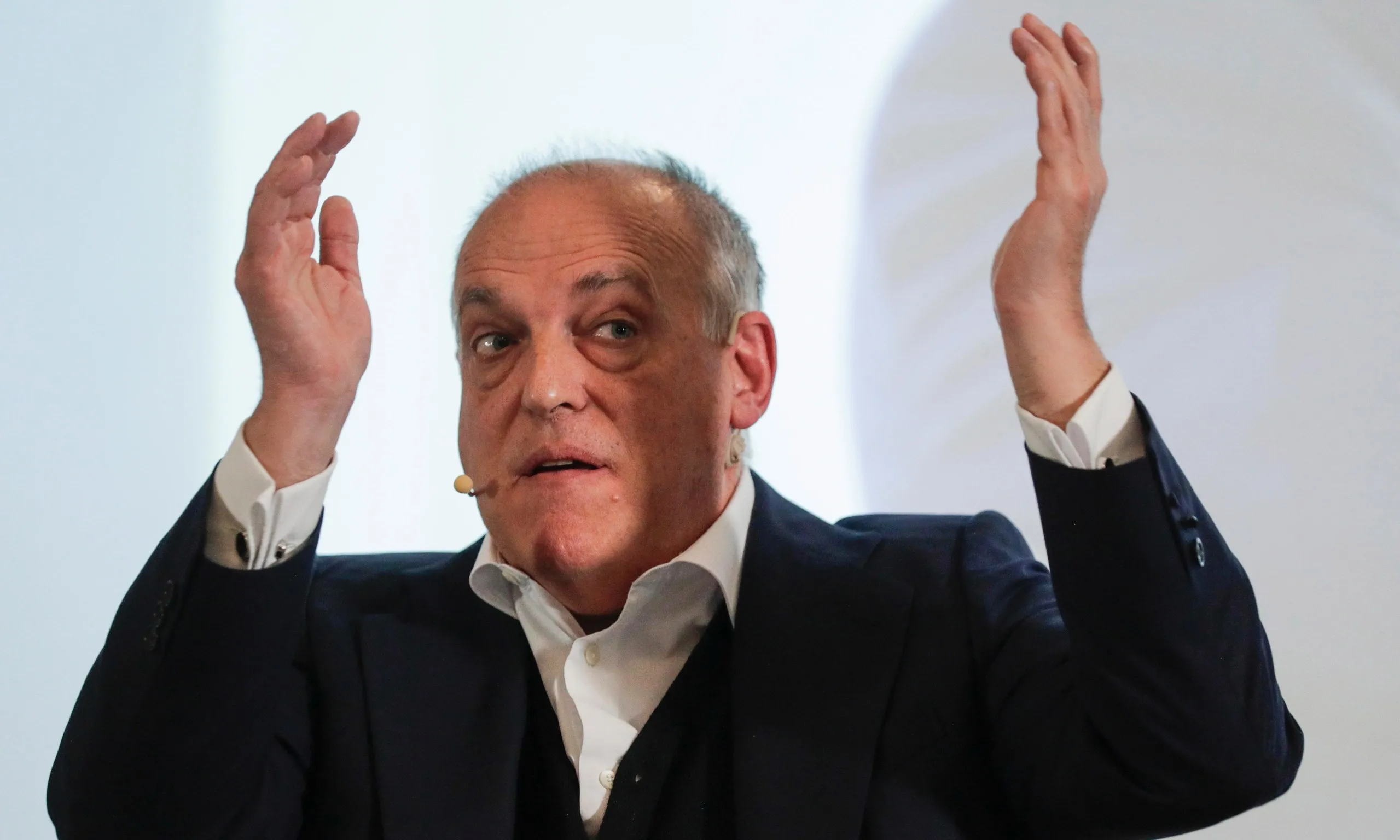 Javier Tebas, the president of La Liga