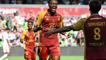 Pape Moussa Fall brille avec Metz en Ligue 2 avec 5 buts, dont un triplé