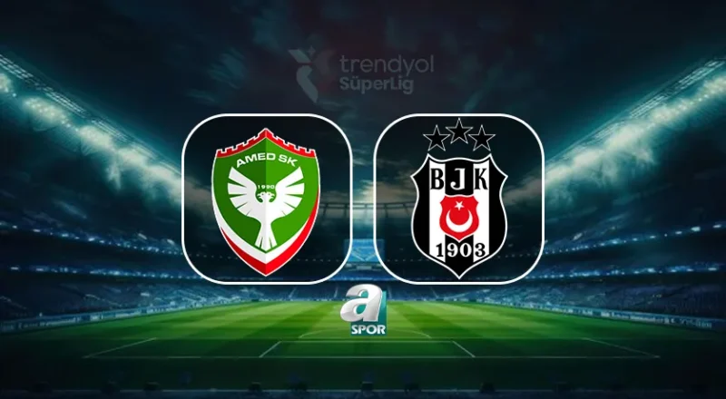 Date et heure du match Amedspor-Beşiktaş confirmées