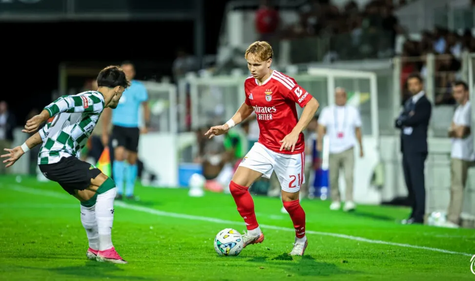 Andreas Schjelderup, Benfica