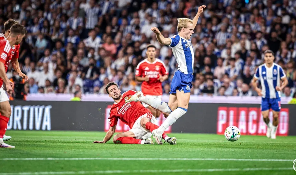 Clement Lenglet e Victor Froholdt, FC Porto x Benfica