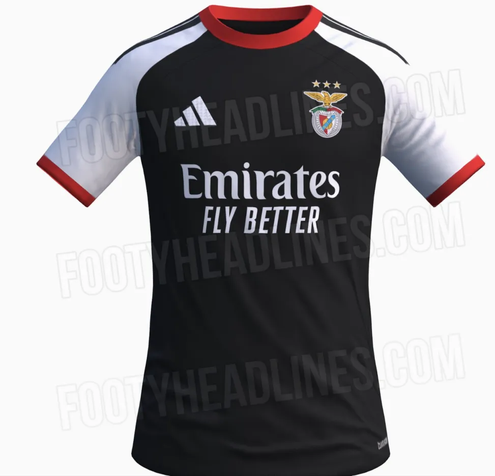 Equipamento Benfica 27:28