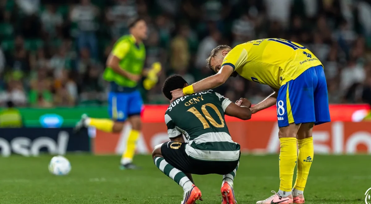 Geny-Catamo-Orest-Lebedenko-Sporting-Arouca.jpg Novo episódio na telenovela Sporting tem Zeno Debast e o Arouca como rivais. Já a seguir, na sua televisão
