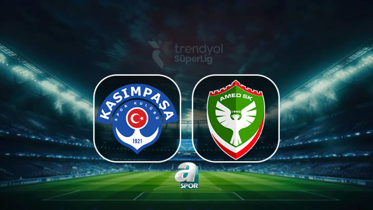 Kasımpaşa - Amedspor maçı saat kaçta, hangi kanalda?