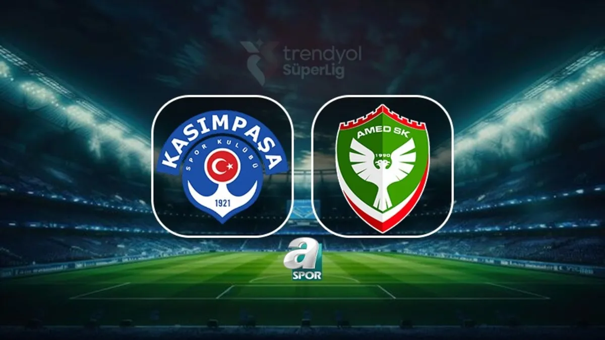 Kasımpaşa-Amedspor maçı CANLI | Trendyol Süper Lig