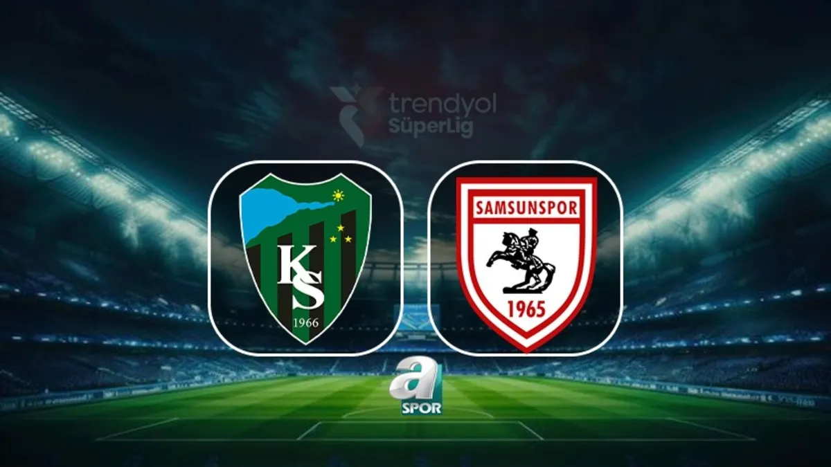 Kocaelispor-Samsunspor | CANLI (Trendyol Süper Lig 4. hafta)