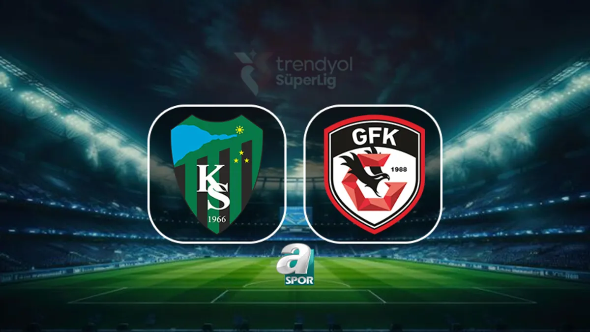 CANLI | Kocaelispor-Gaziantep FK maçı ne zaman, saat kaçta, hangi kanalda?