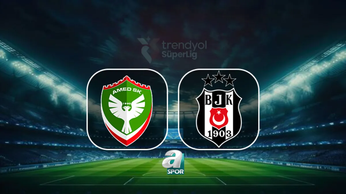 CANLI YAYIN | Amedspor-Beşiktaş maçı saat kaçta, hangi kanalda?