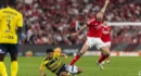 Fredrik Aursnes marque un but lors de son entrée en jeu contre le Moreirense