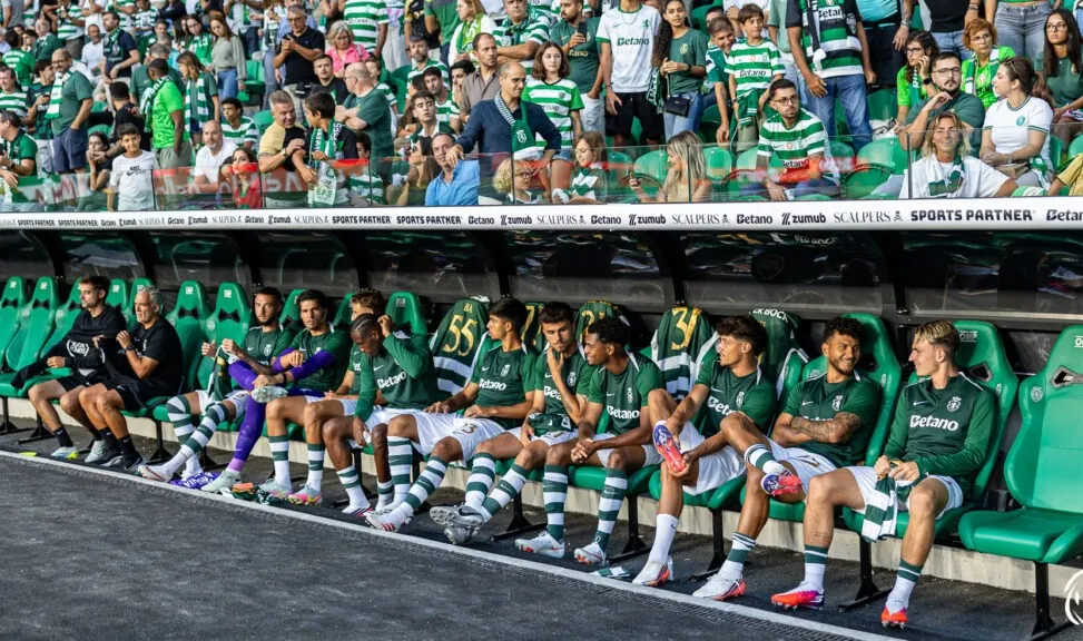 Jogadores do Sporting