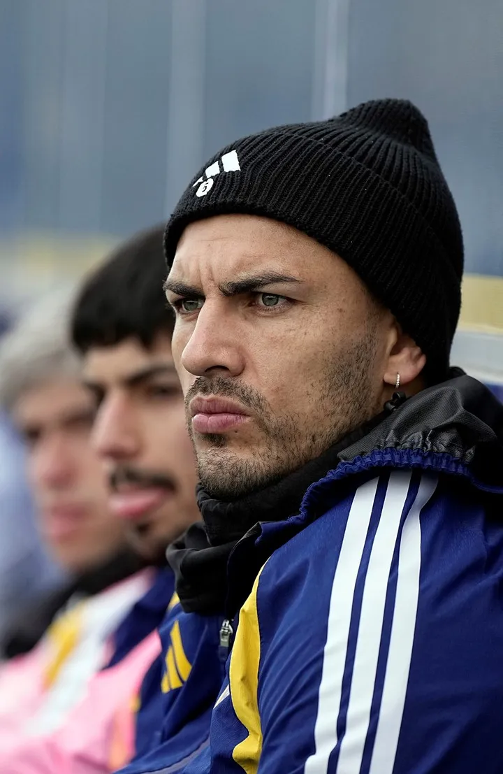 Leandro Paredes en el entrenamiento de Boca. Foto Prensa Boca