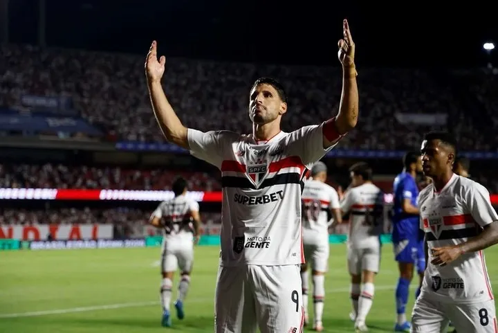 Jonathan Calleri en San Pablo. (FOTO: Instagram)