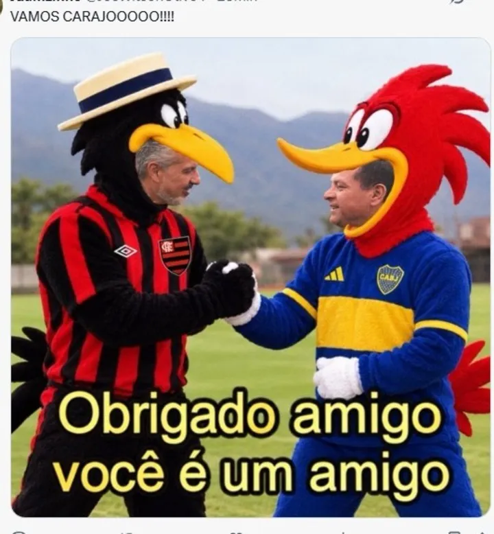 Un meme tras la victoria de Boca ante Vasco da Gama