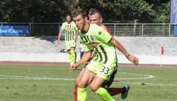 Alexis Taïpa marque pour Saint-Brieuc face à Lorient en National 1