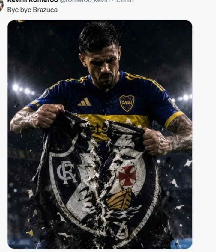 Un meme tras la victoria de Boca ante Vasco da Gama