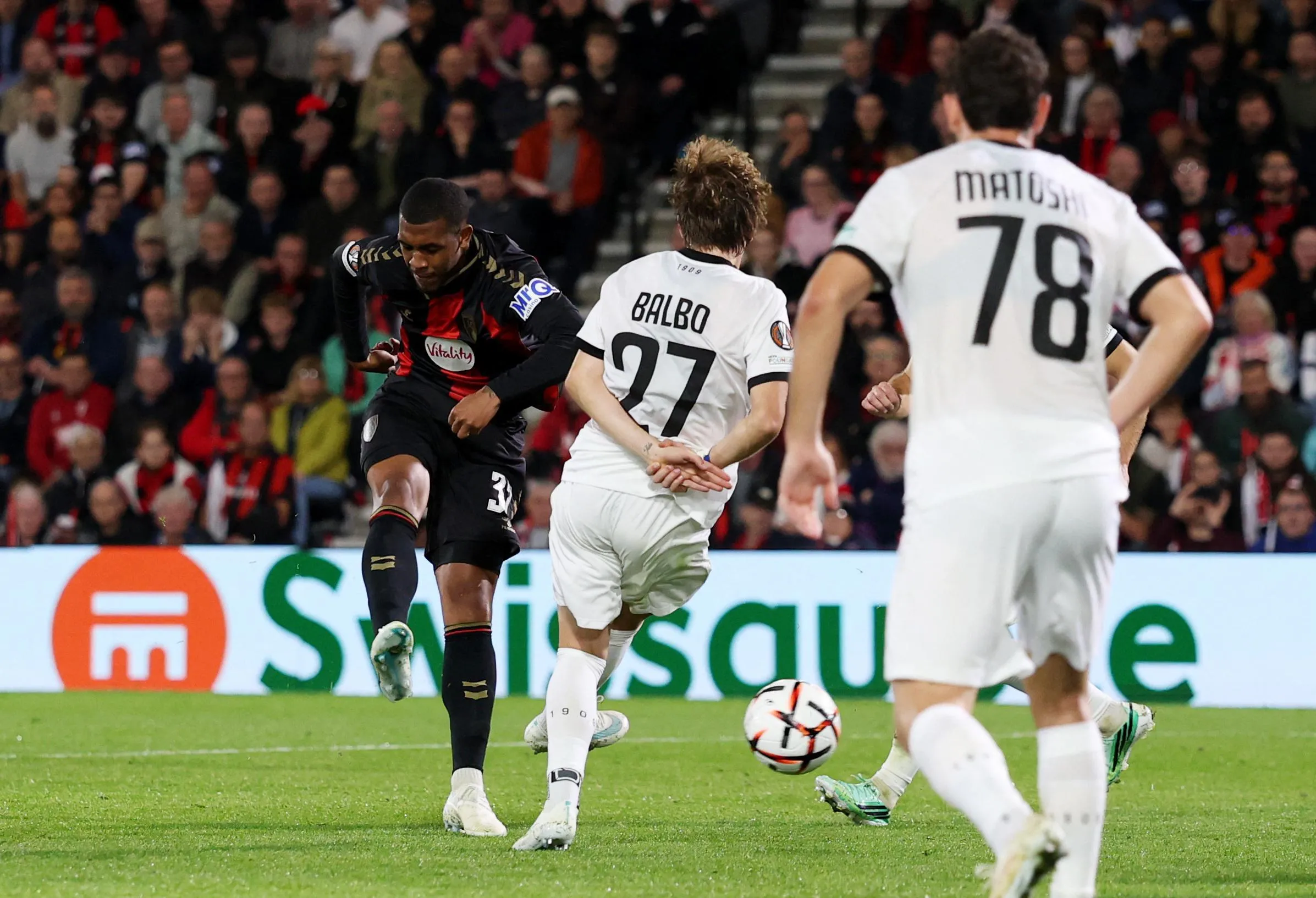 Rayan shoots and doubles Bournemouth’s lead