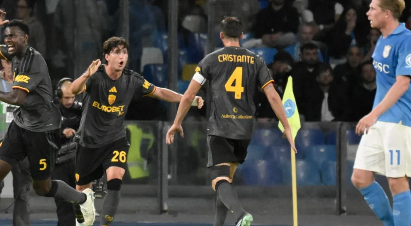 Roma et Naples partagent les points dans un match spectaculaire