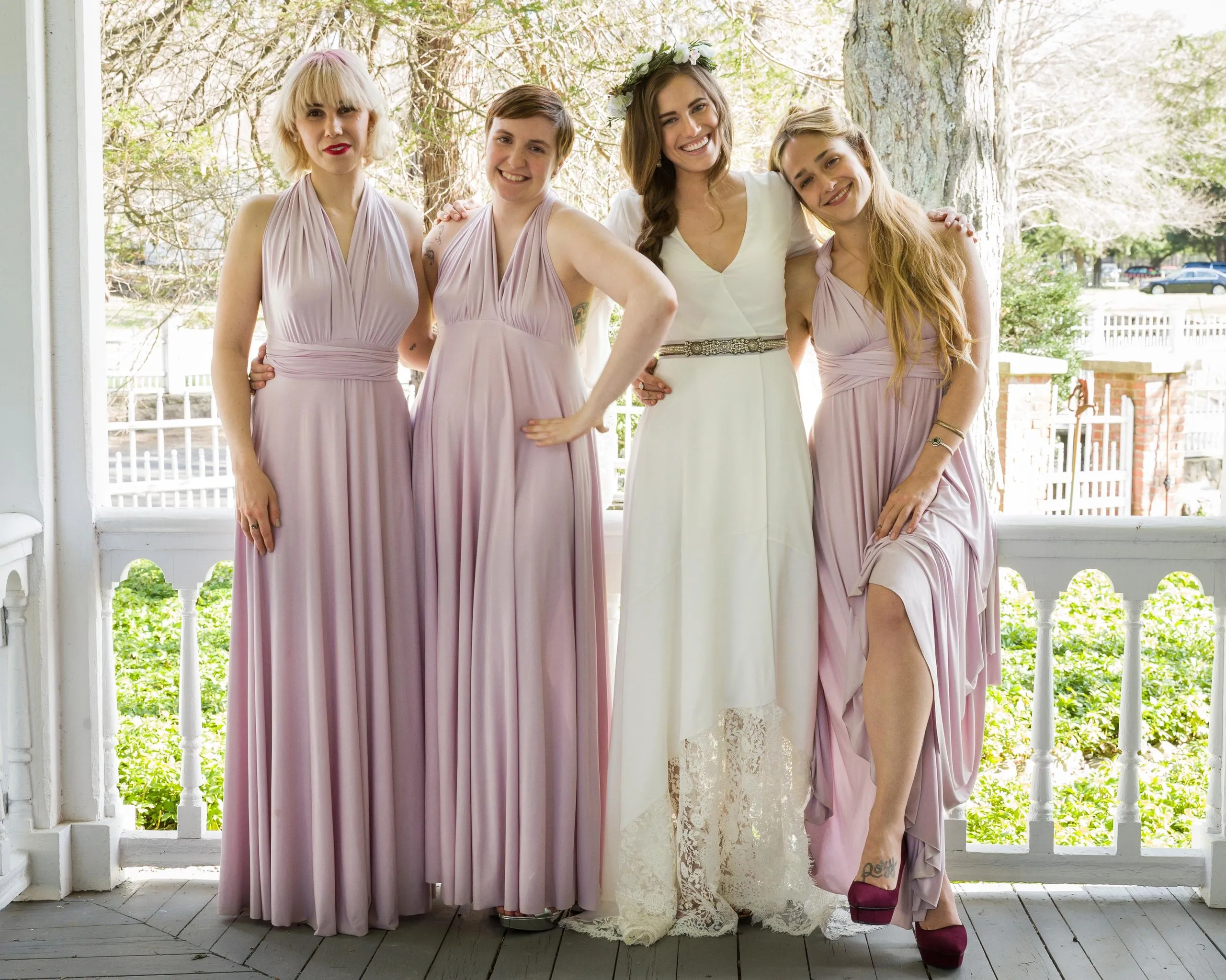 Shoshanna, Hannah, Marnie and Jessa in the original Girls.