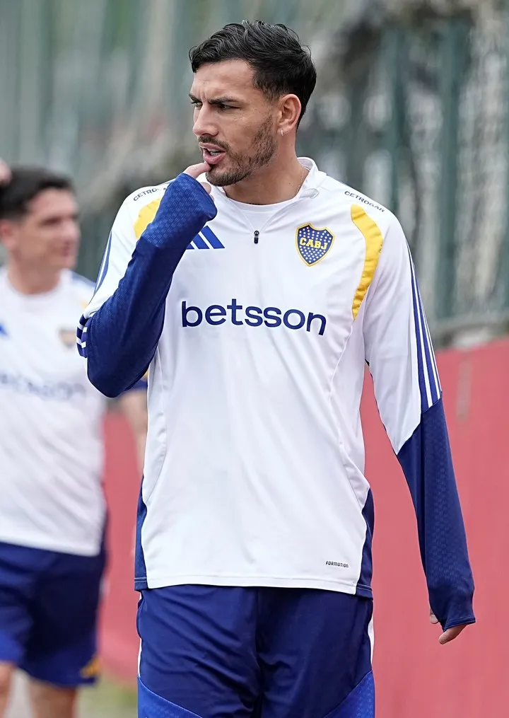 Paredes podría ser titular (Foto Prensa Boca)