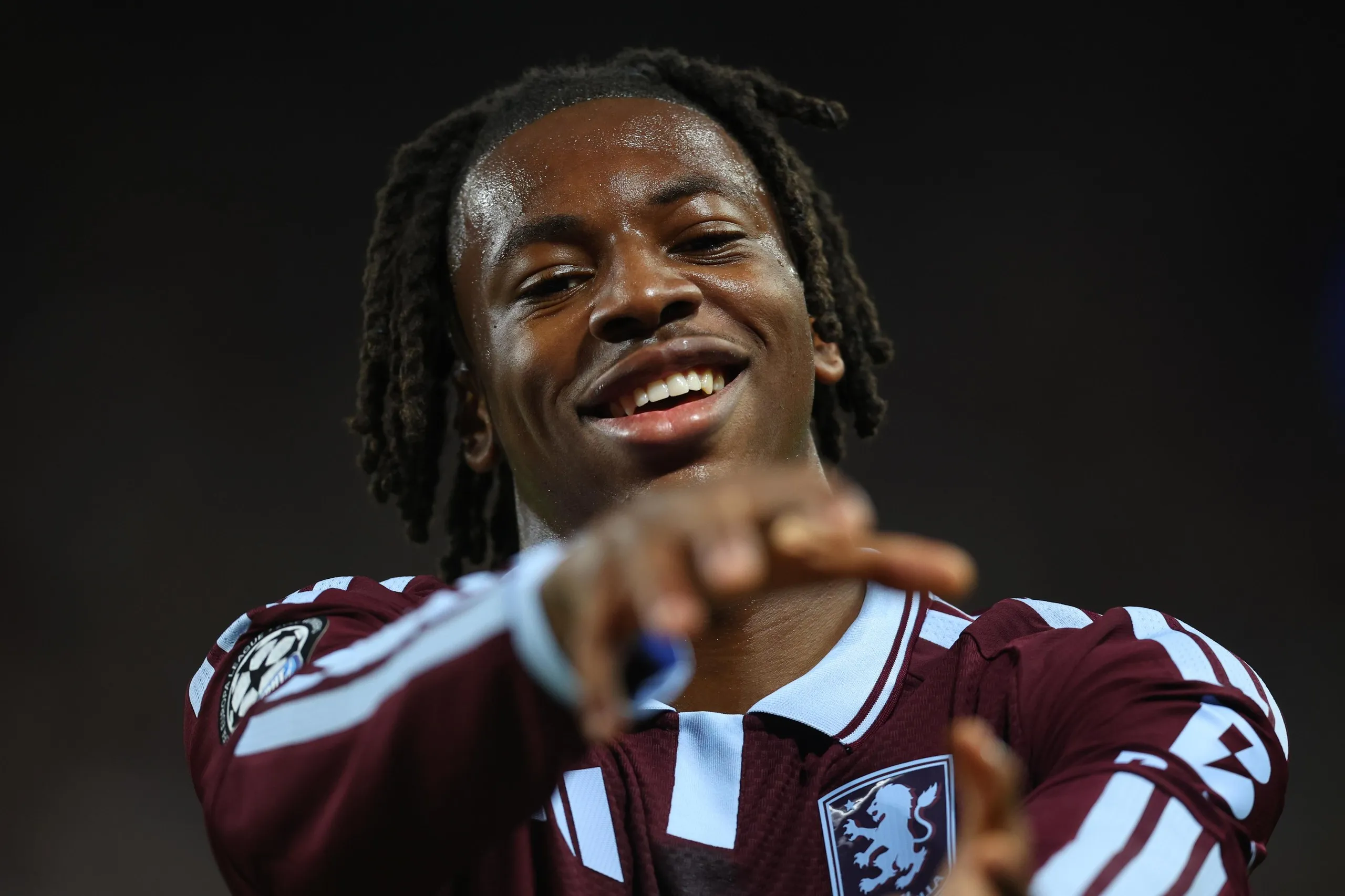 Johan Manzambi of Aston Villa