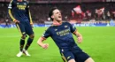 Declan Rice marque en fin de match pour Arsenal contre Bayern