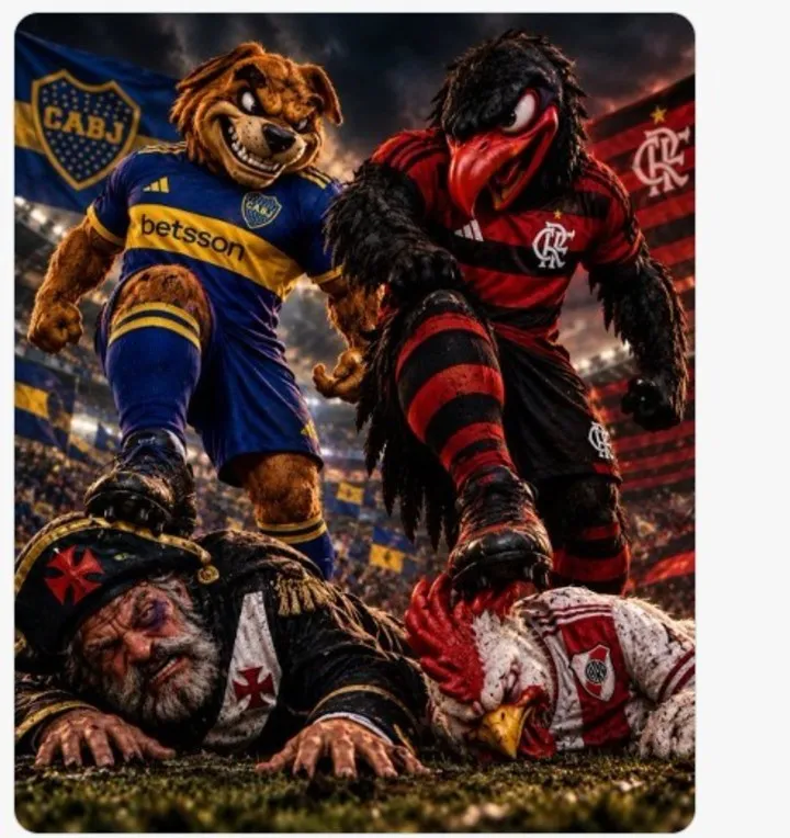 Un meme tras la victoria de Boca ante Vasco da Gama