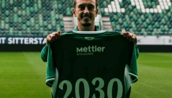Behar Neziri prolonge son contrat avec le FC St. Gallen jusqu&rsquo;en 2030