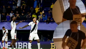 Richarlison célèbre la victoire de Vasco à la Bombonera avec une danse