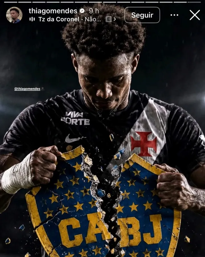 La provocadora imagen que publicó Thiago Mendes