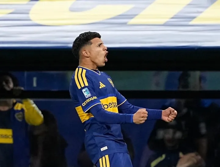 Leo Flores, una de las esperanzas de Boca. (Prensa Boca)