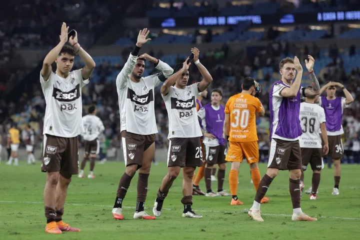 Platense en los cuartos de final ante Fluminense. (REUTERS/Ricardo Moraes)
