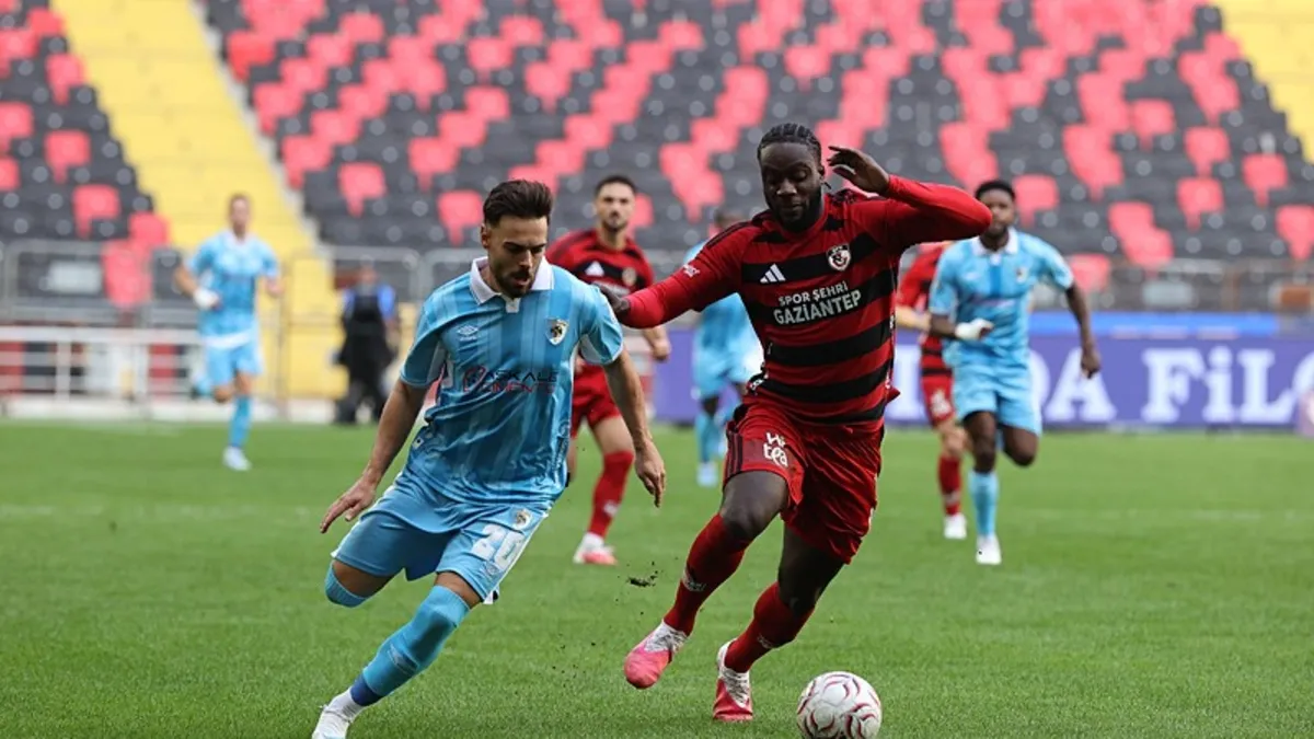 Erzurumspor FK Gaziantep'te 3 puana uzandı!