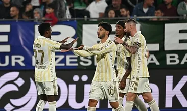 F.Bahçe’den Rize’de 3 gollü zafer!