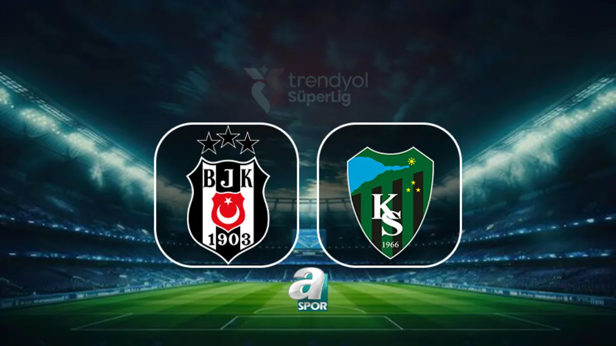 Beşiktaş-Kocaelispor maçı canlı anlatım! Maç saat kaçta, hangi kanalda?